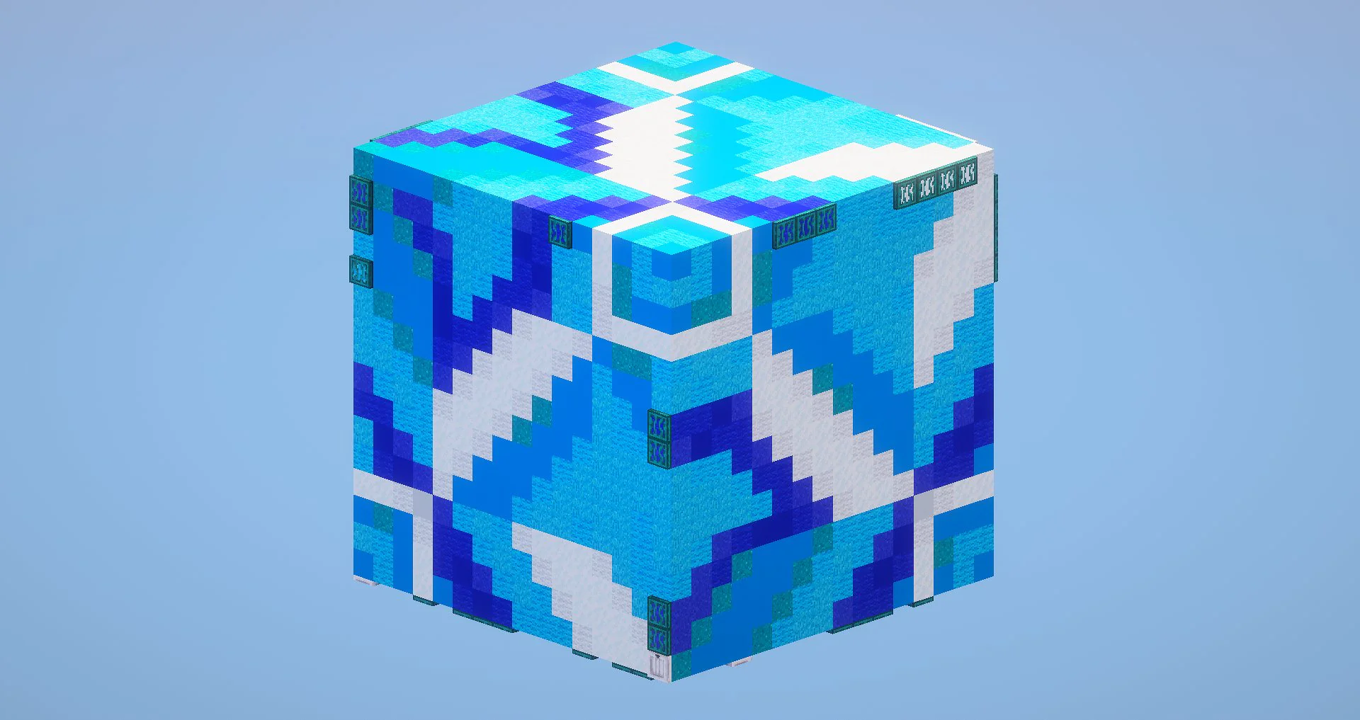Light Blue Glazed Terracotta - Image 3