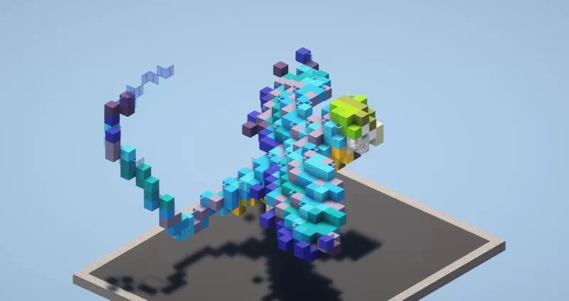 Light Blue Parrot - Image 3