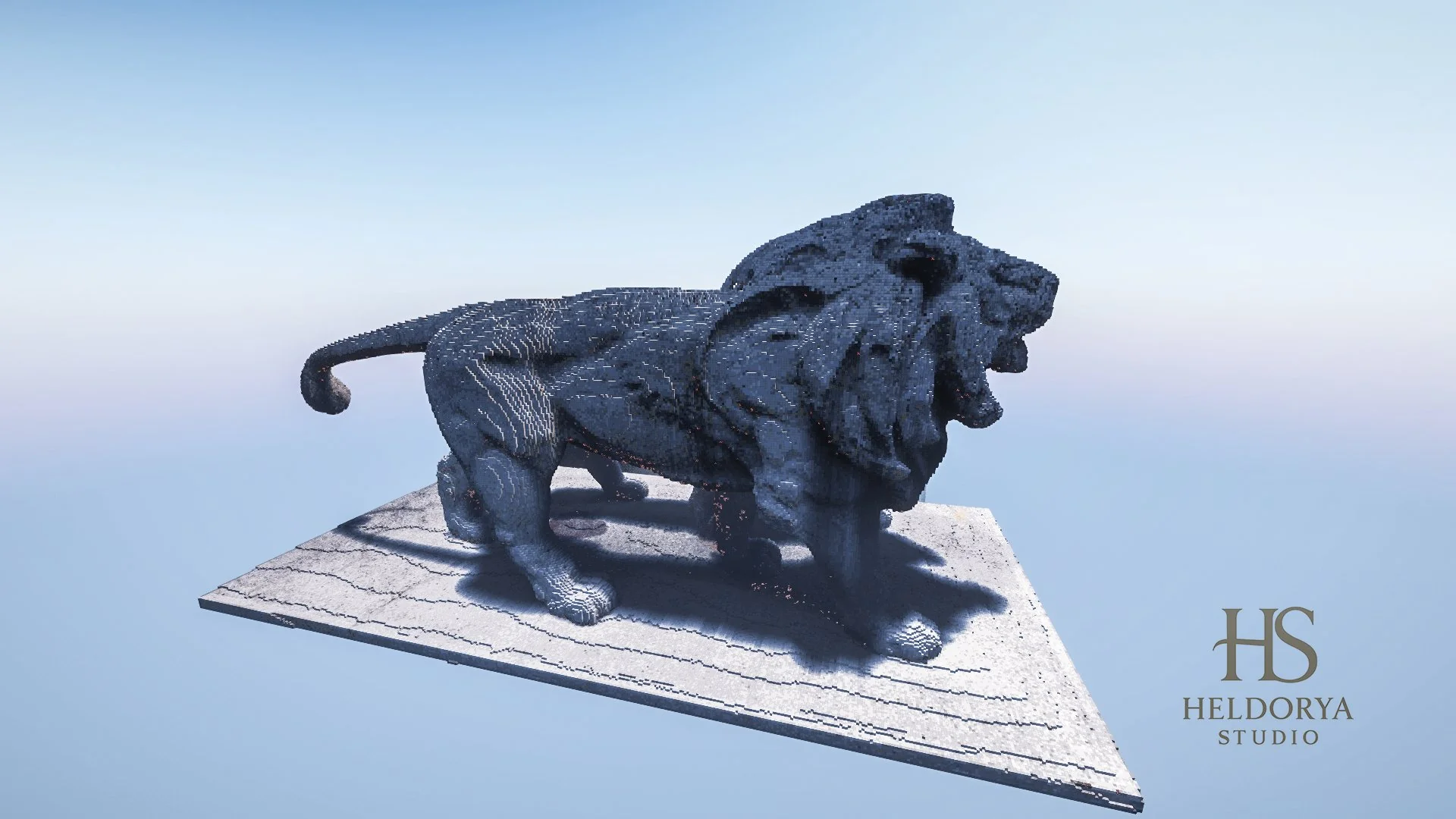 Lion and Lioness Realistic Statue | Sculpture - Image 3
