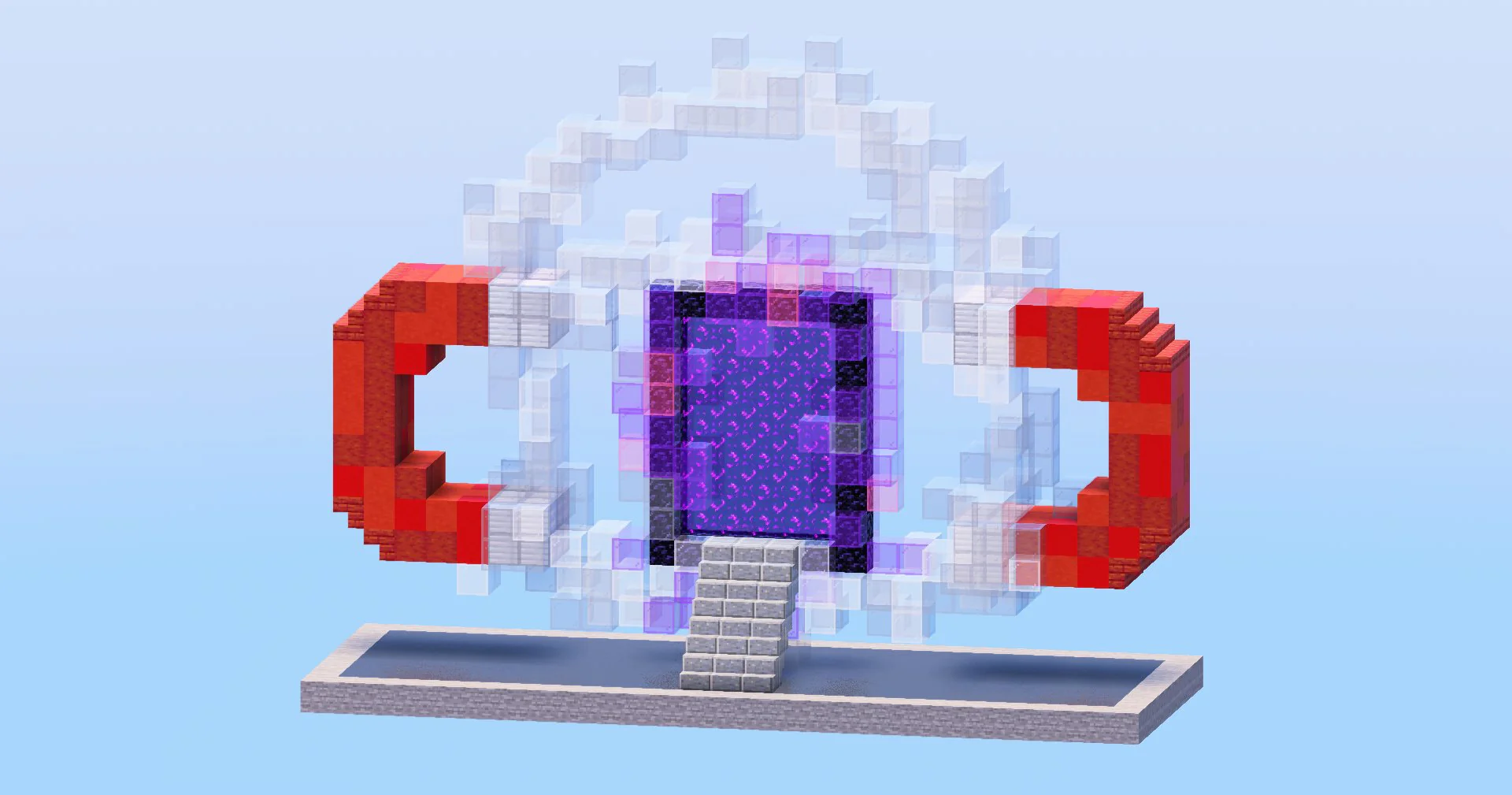 Magnet Shaped Nether Portal - Image 2