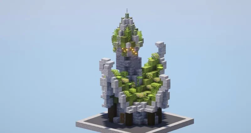 Medieval Green Fantasy House - Variant 4 - Image 3