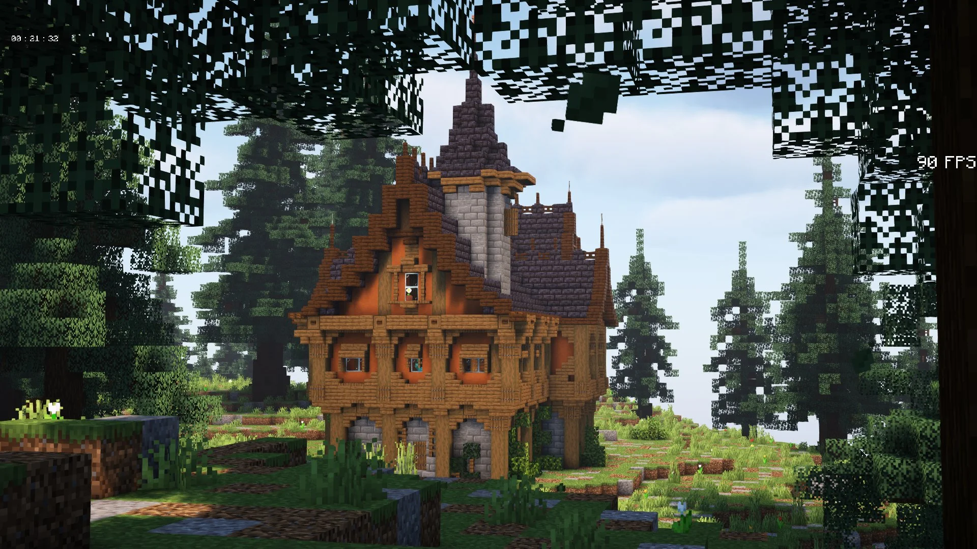 Medieval Mansion with interior - Image 2