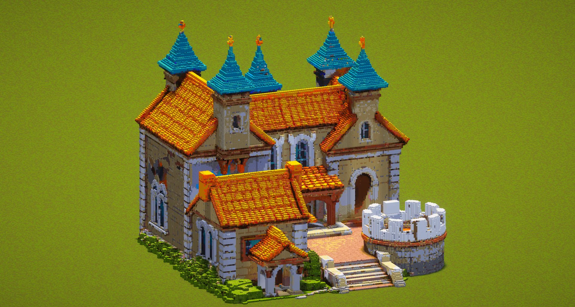 Medieval Orange Villa - Image 2
