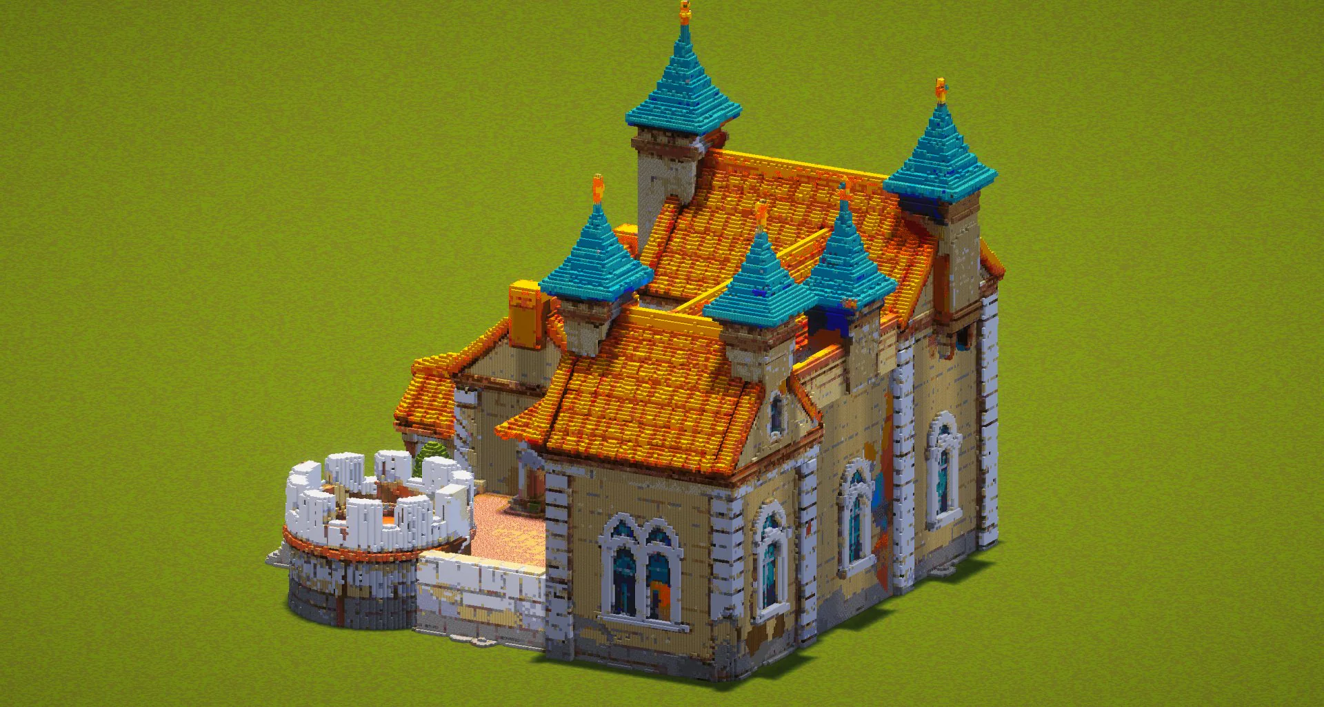Medieval Orange Villa - Image 3