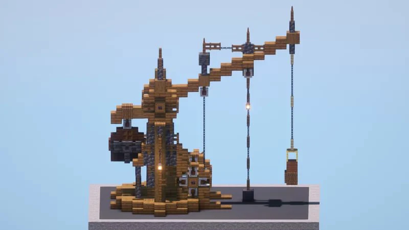 Medieval Wooden Crane - Image 2