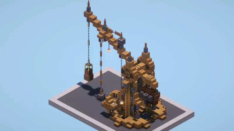 Medieval Wooden Crane - Image 3