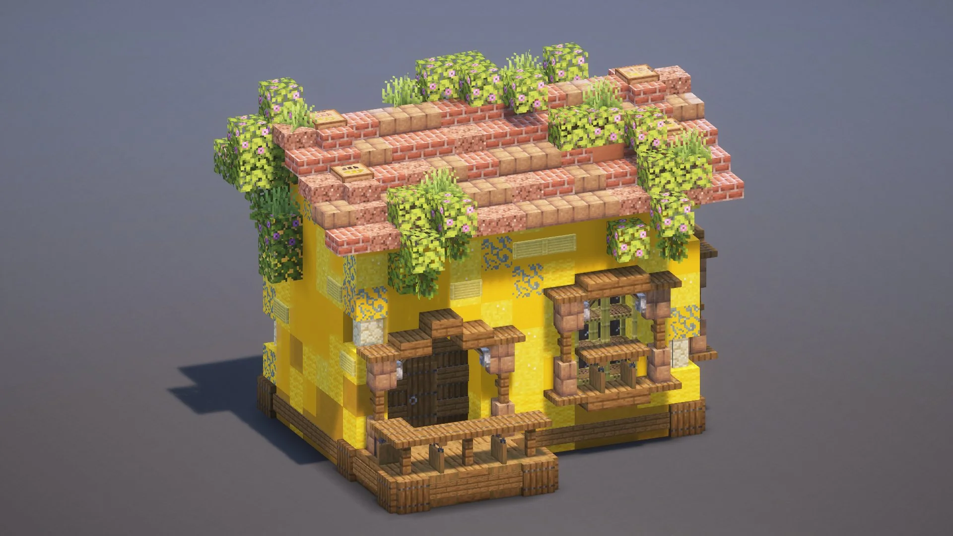Mediterranean Yellow House - Image 2