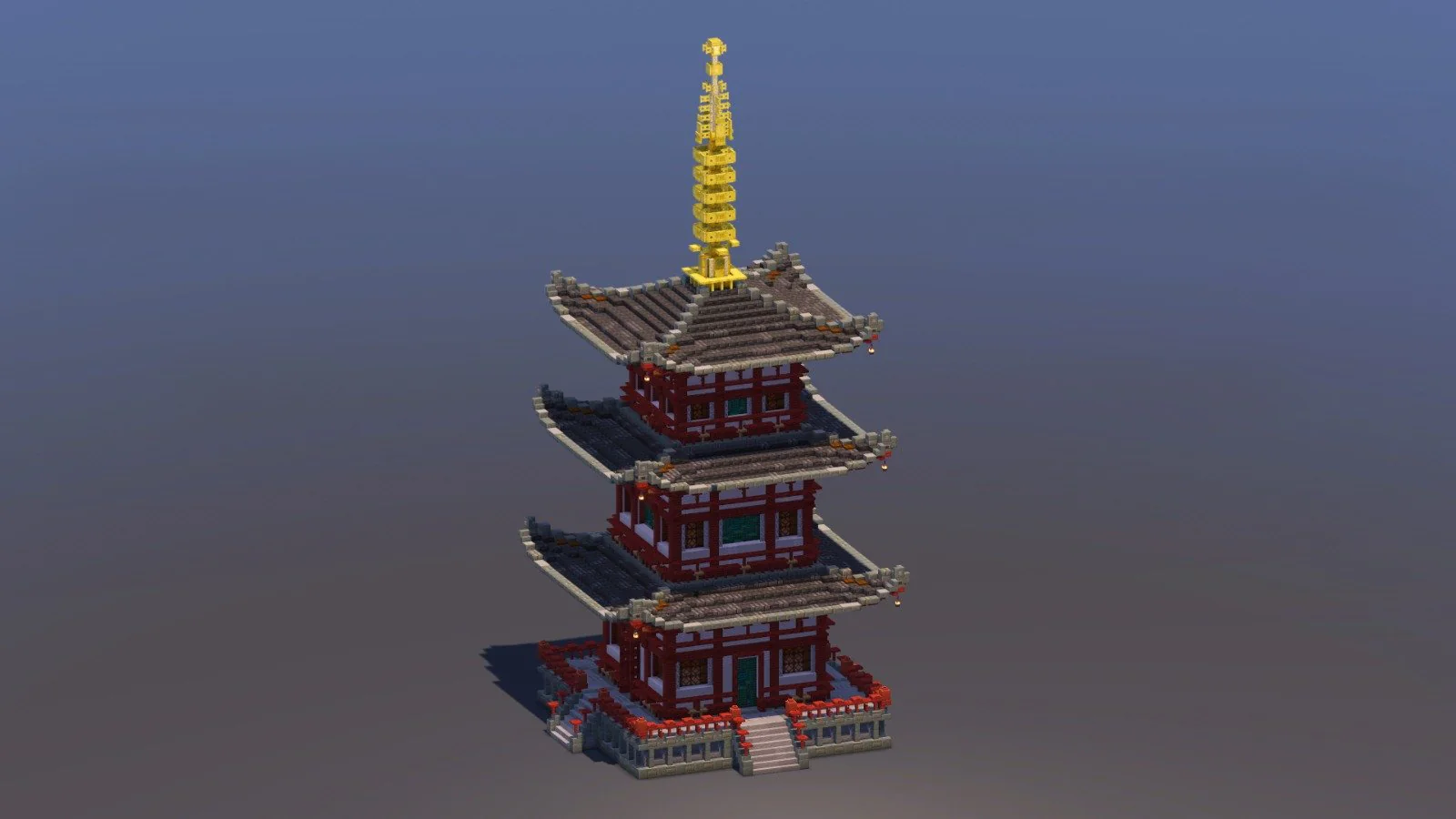 Medium Japanese Pagoda - Image 2