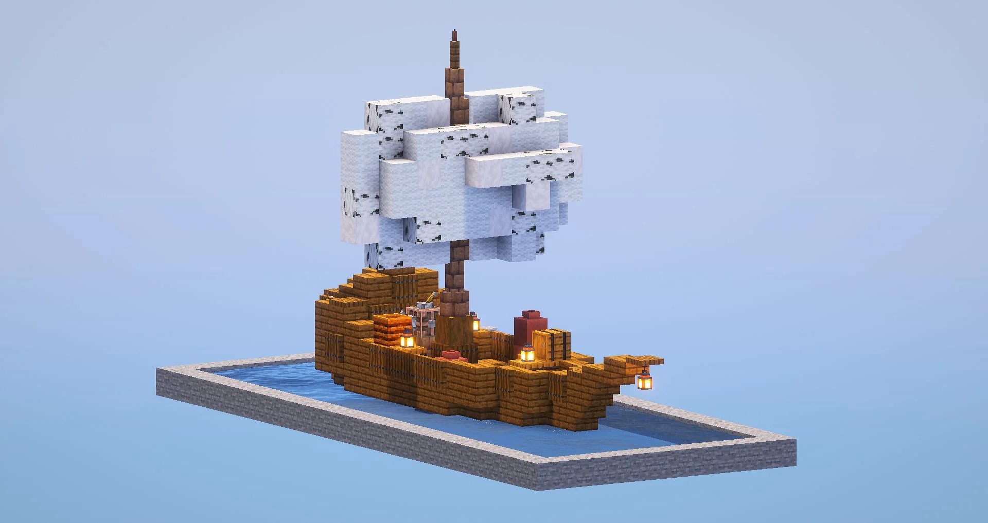 Medium Spruce Boat - Image 2