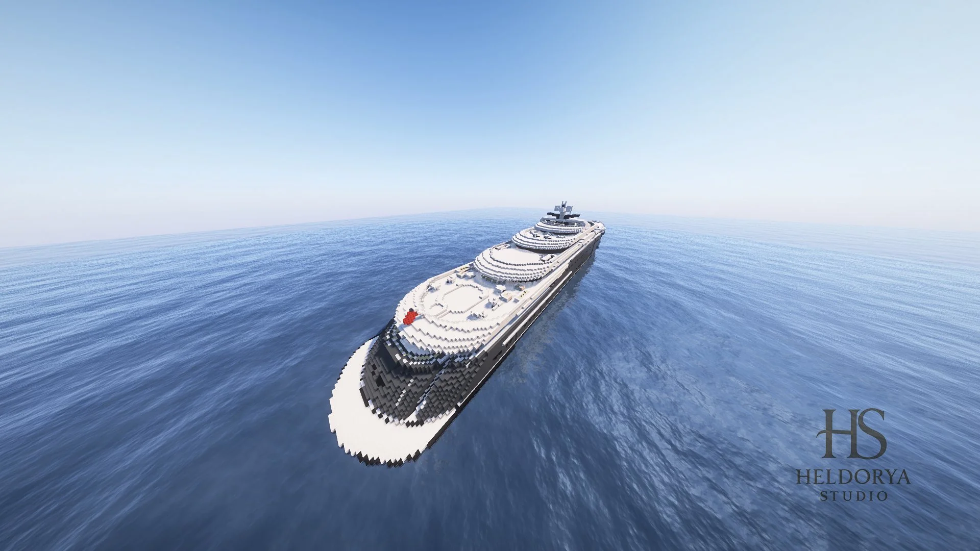 Mega Yacht - Detailed - Realistic - Image 3