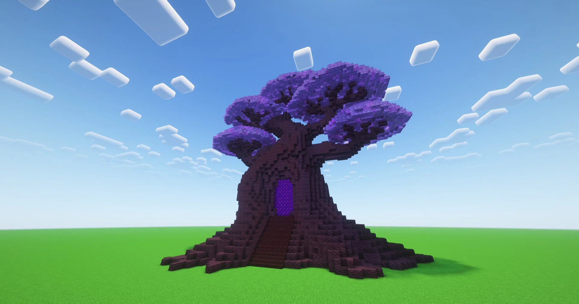 Minecraft Amethyst Bonsai Nether Portal - Image 4