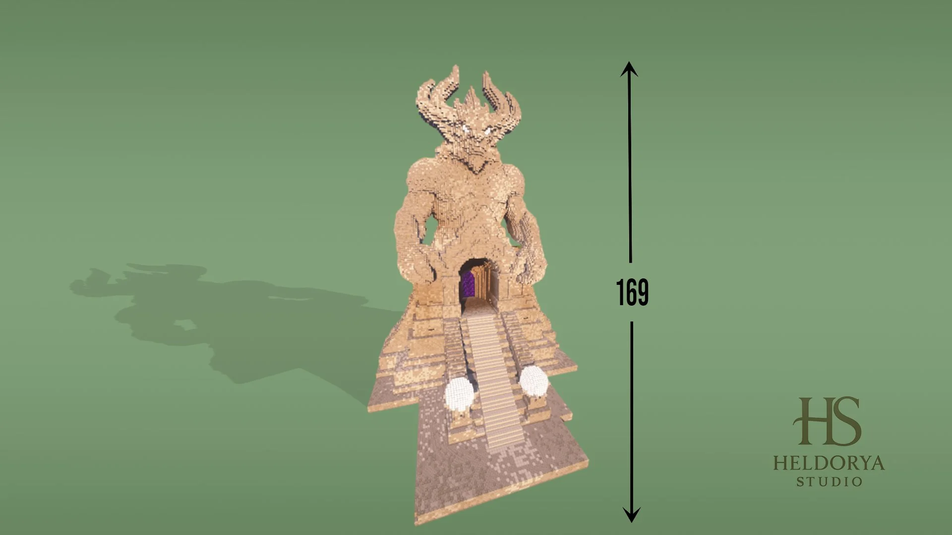 Minecraft Demon Portal Litematic & Schematic - Image 3