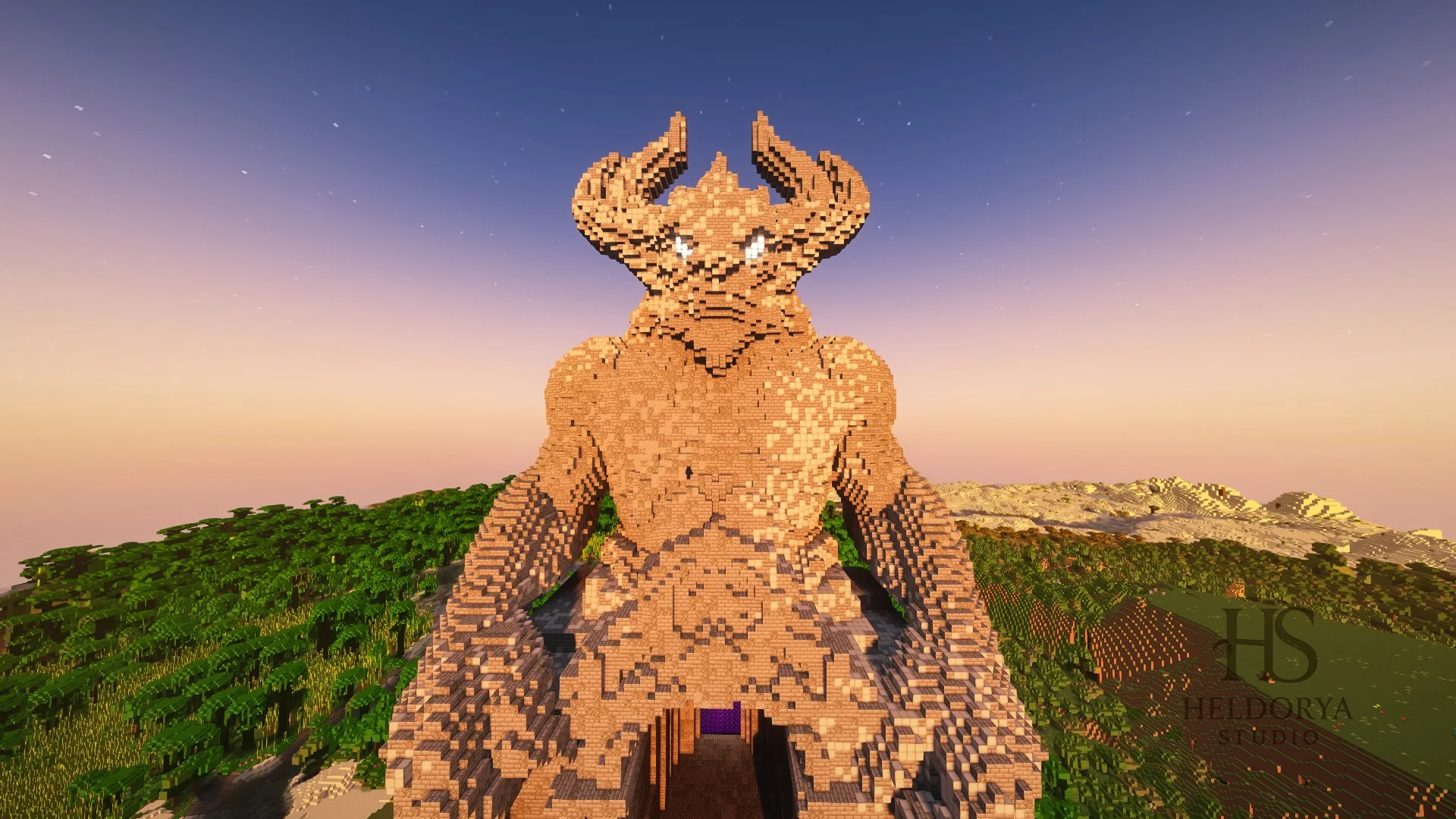 Minecraft Demon Portal Litematic & Schematic - Image 4
