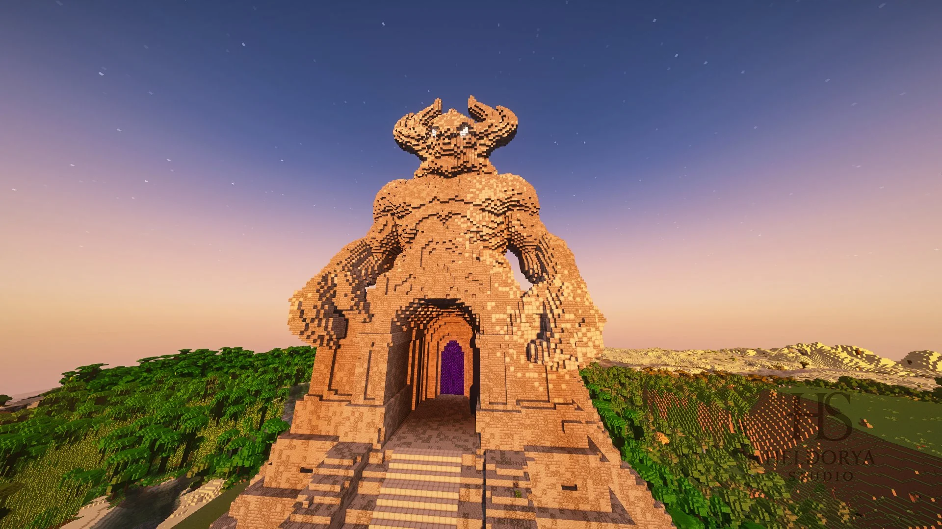 Minecraft Demon Portal Litematic & Schematic - Image 5