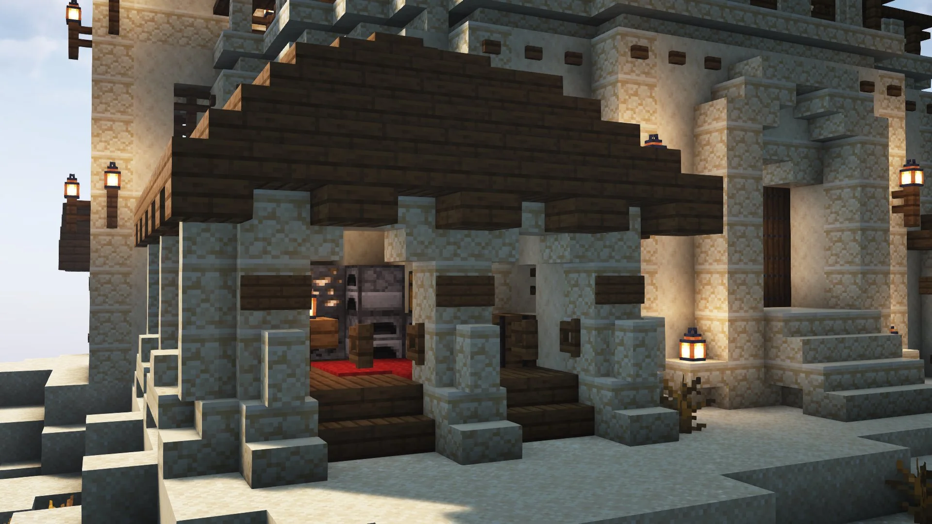 Minecraft desert castle temple (with interior!) - Image 7