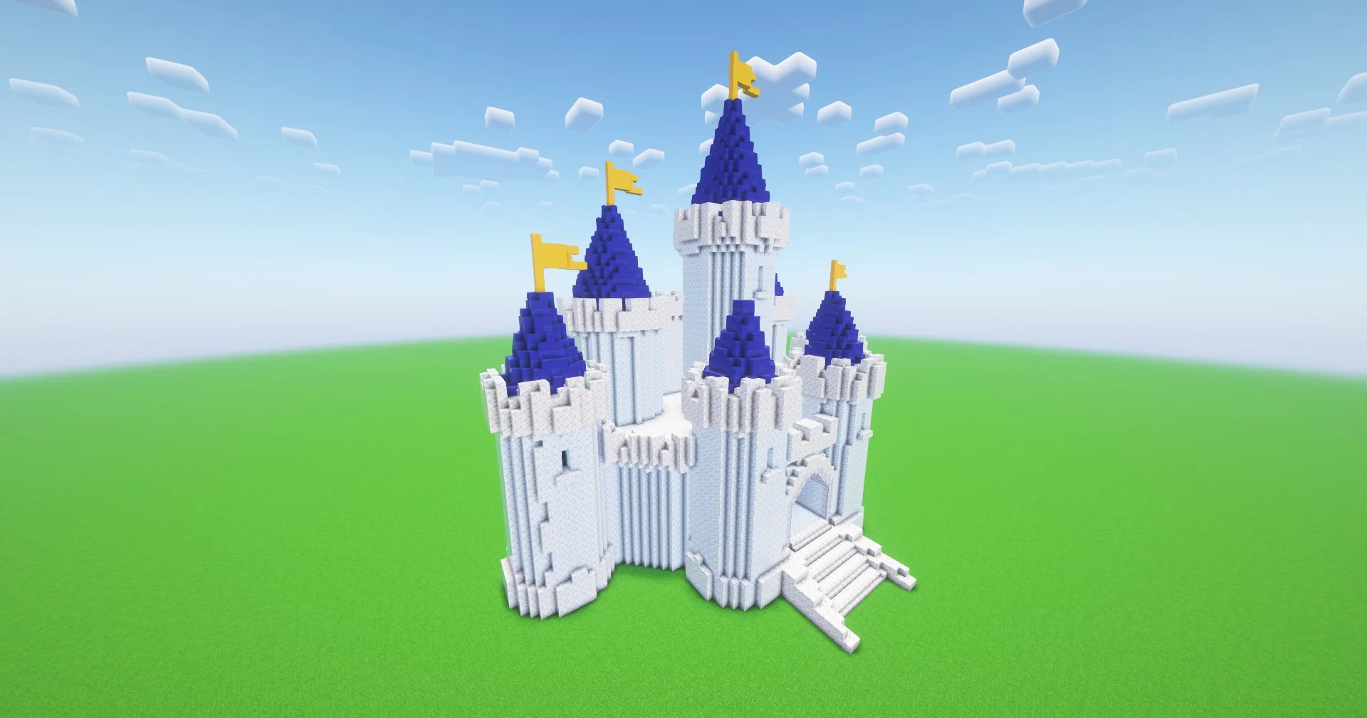 Minecraft Royal White Castle - Image 2