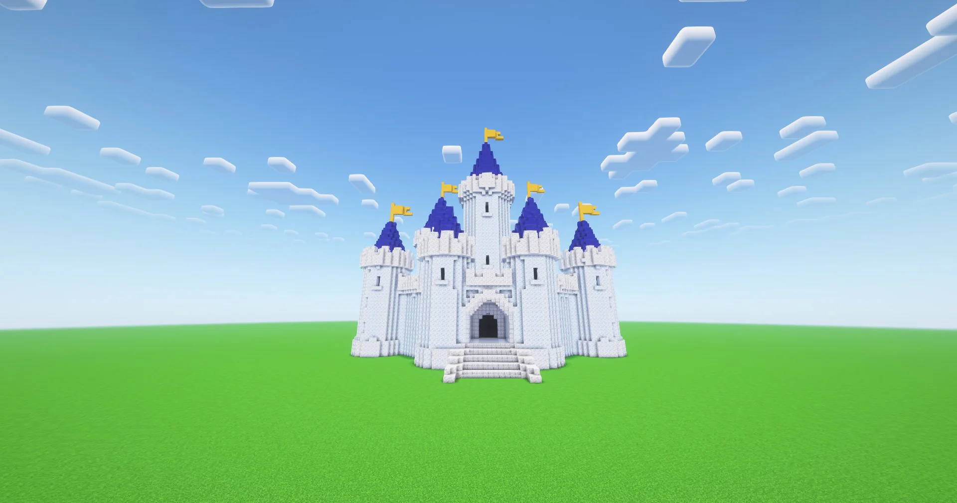 Minecraft Royal White Castle - Image 4