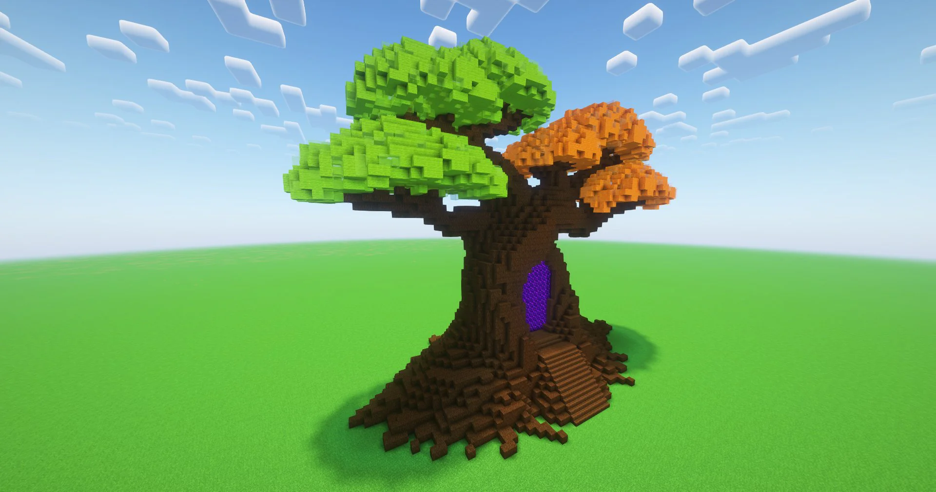 Minecraft Seasonal Bonsai Nether Portal - Image 2