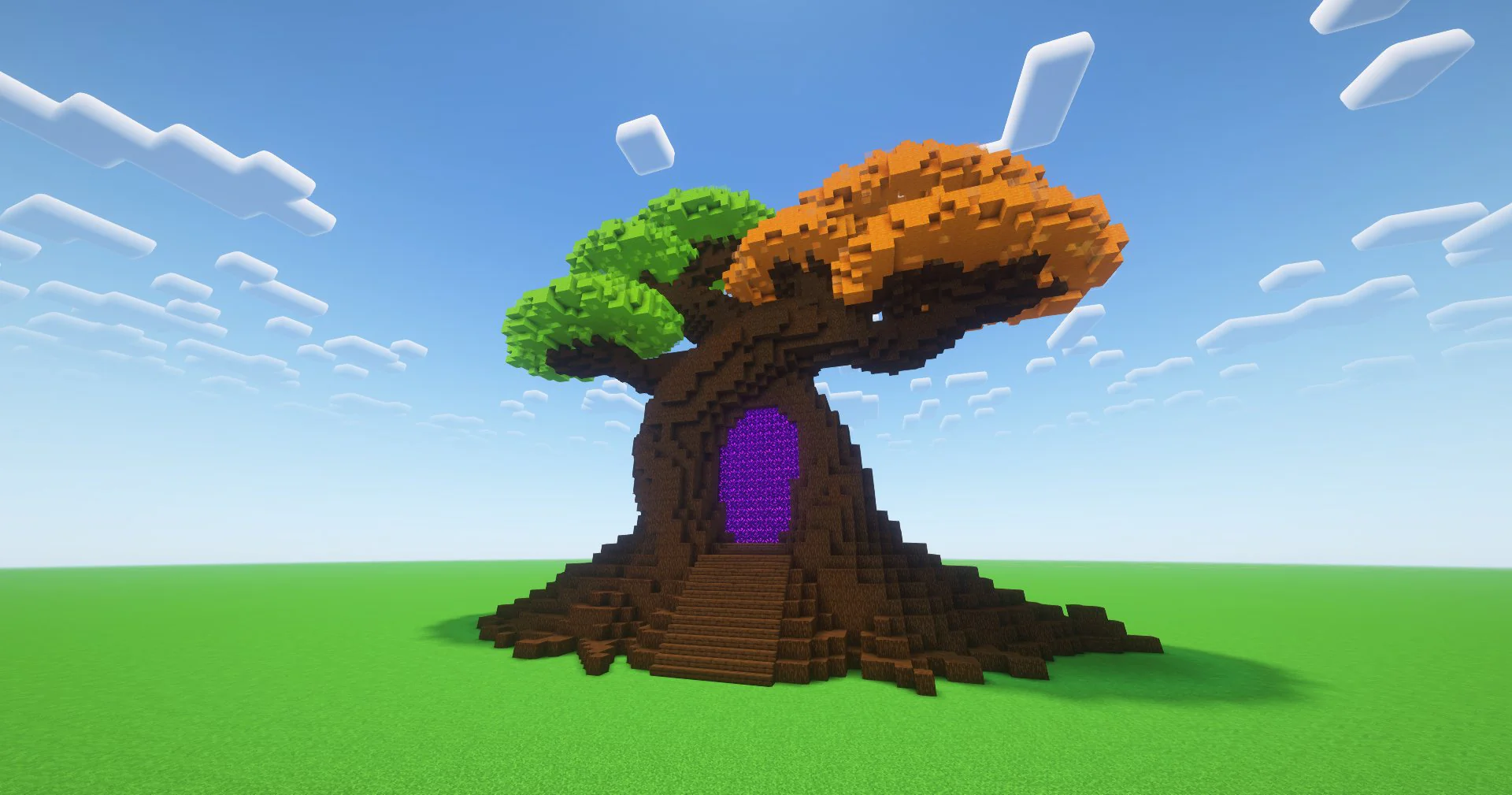 Minecraft Seasonal Bonsai Nether Portal - Image 4