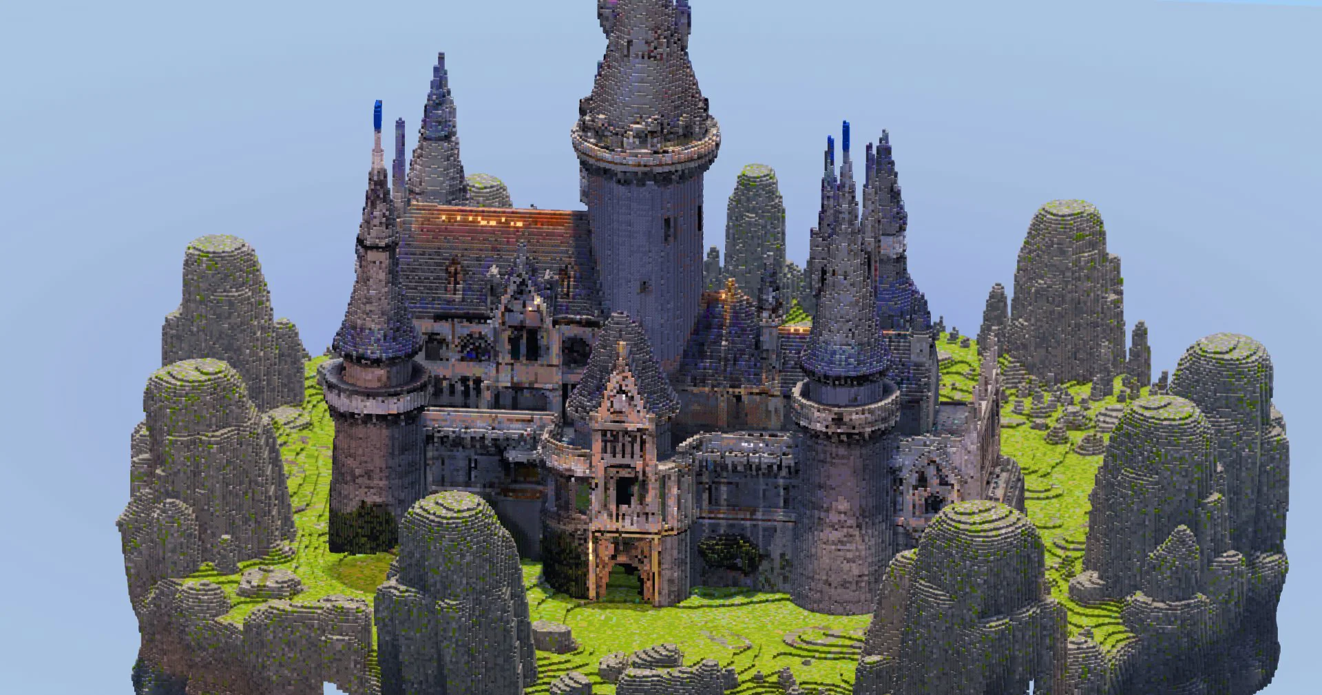 Minecraft White Castle - Image 3