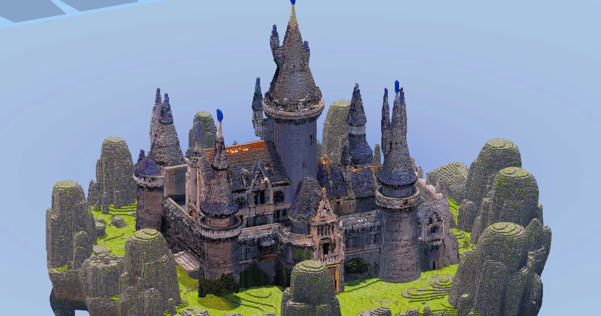 Minecraft White Castle - Image 4