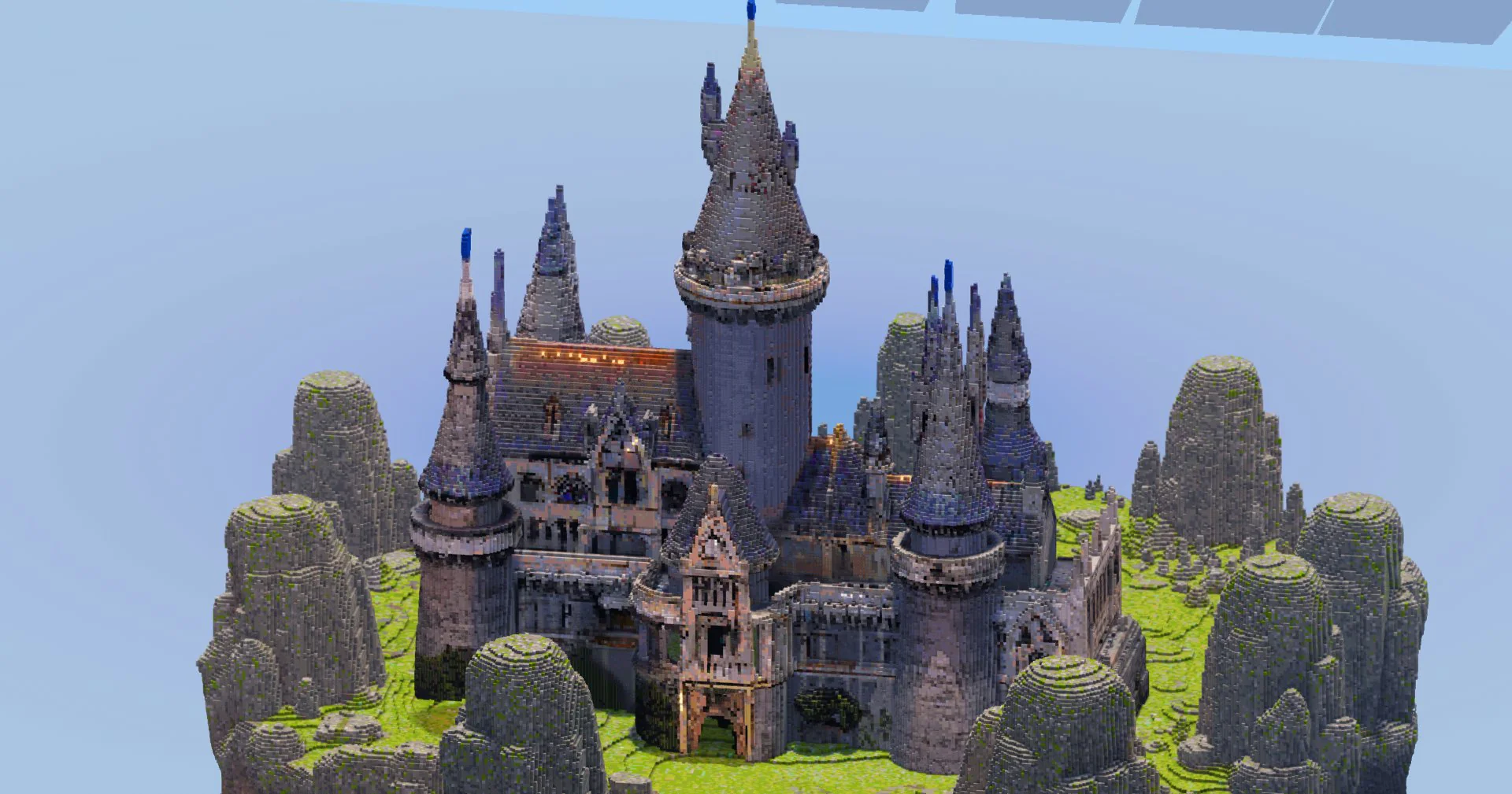 Minecraft White Castle - Image 5