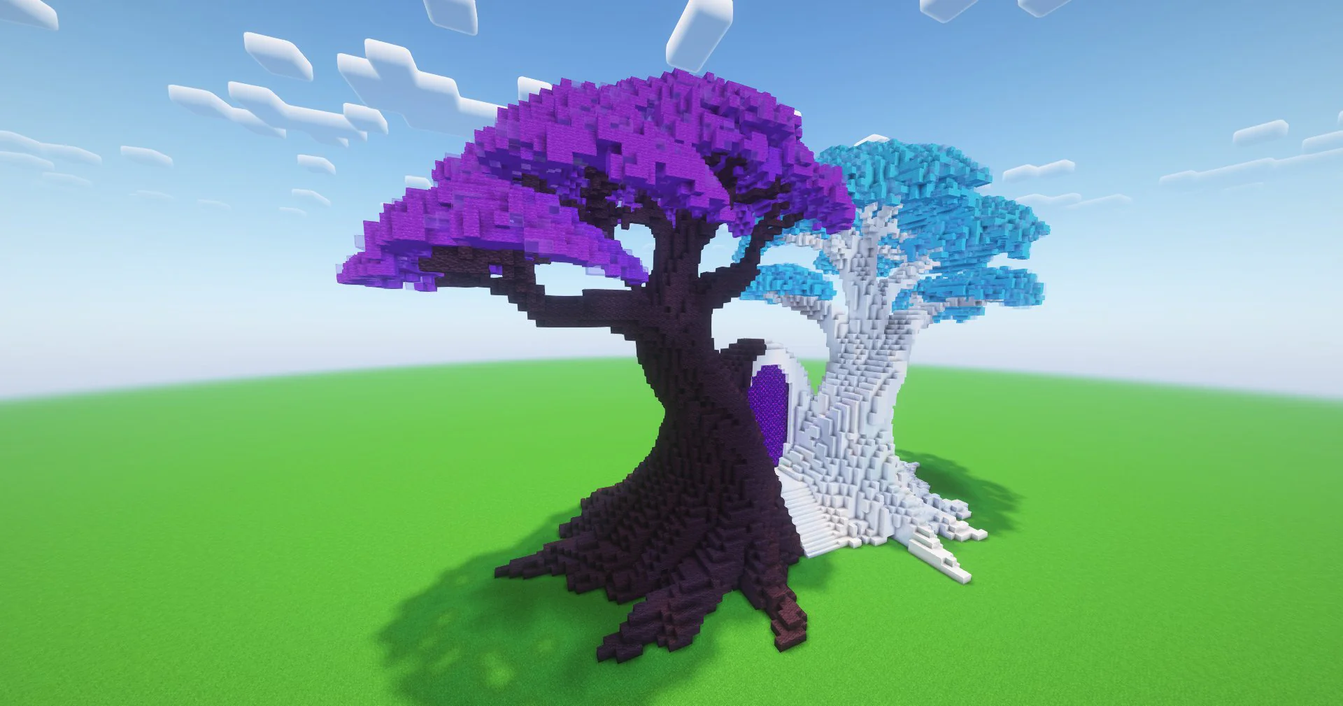 Minecraft Yin Yang Bonsai Nether Portal - Image 2