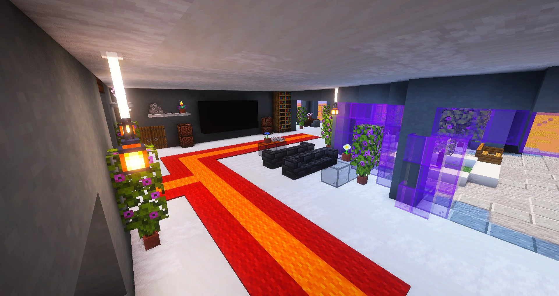 Modern purple palace - Image 11