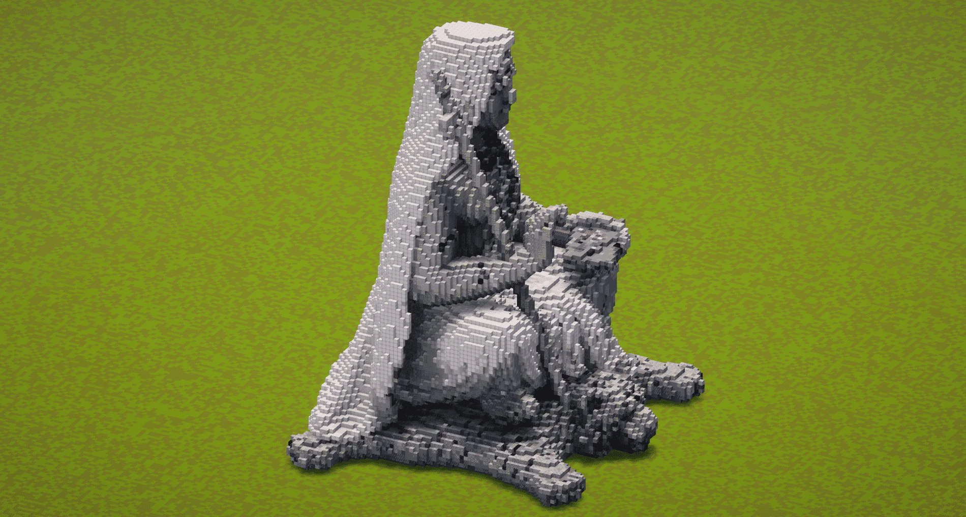 Monk Statue - Image 3