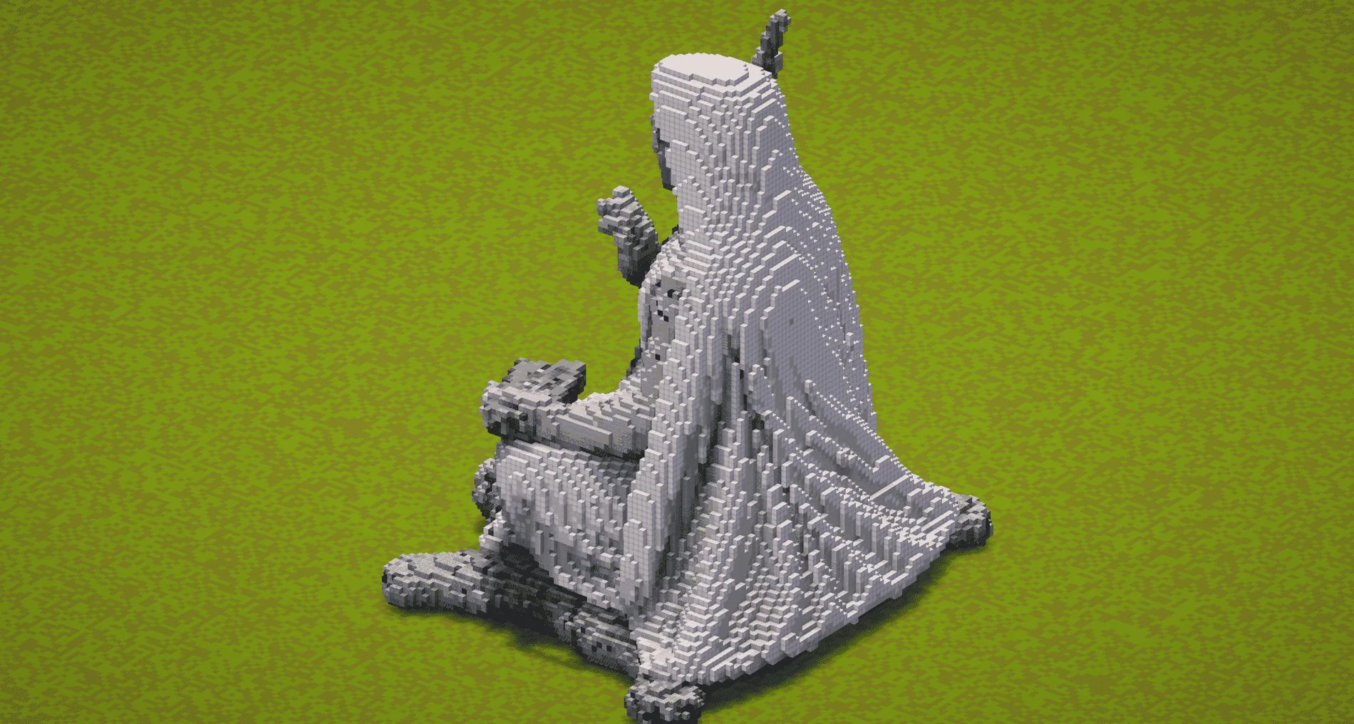 Monk Statue - Image 4