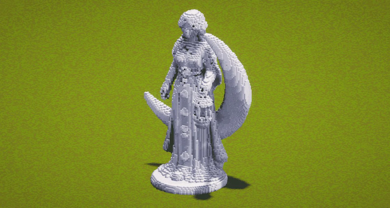 Moon Priestess Statue - Image 2
