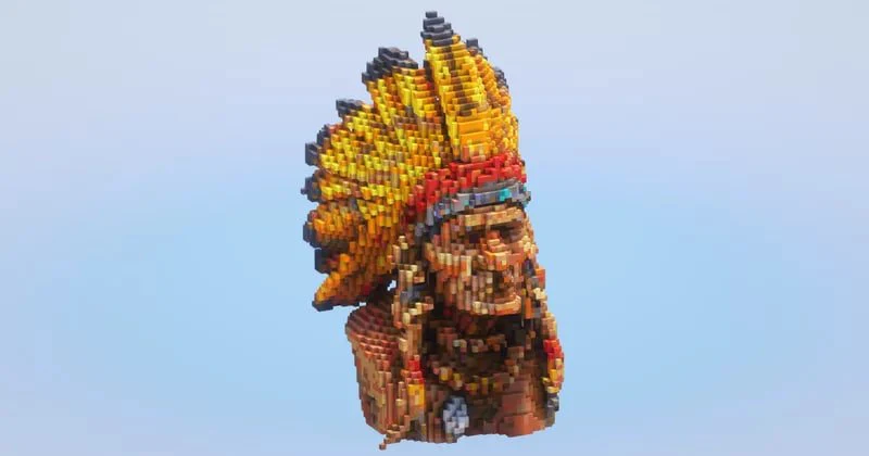Native American Bust - Image 2