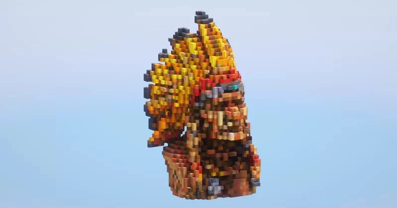 Native American Bust Small - Image 2
