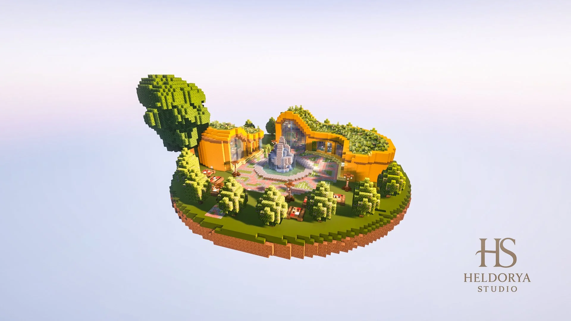Natural Twin Houses - Modern Nature Build - Fully Interior Map - Image 2