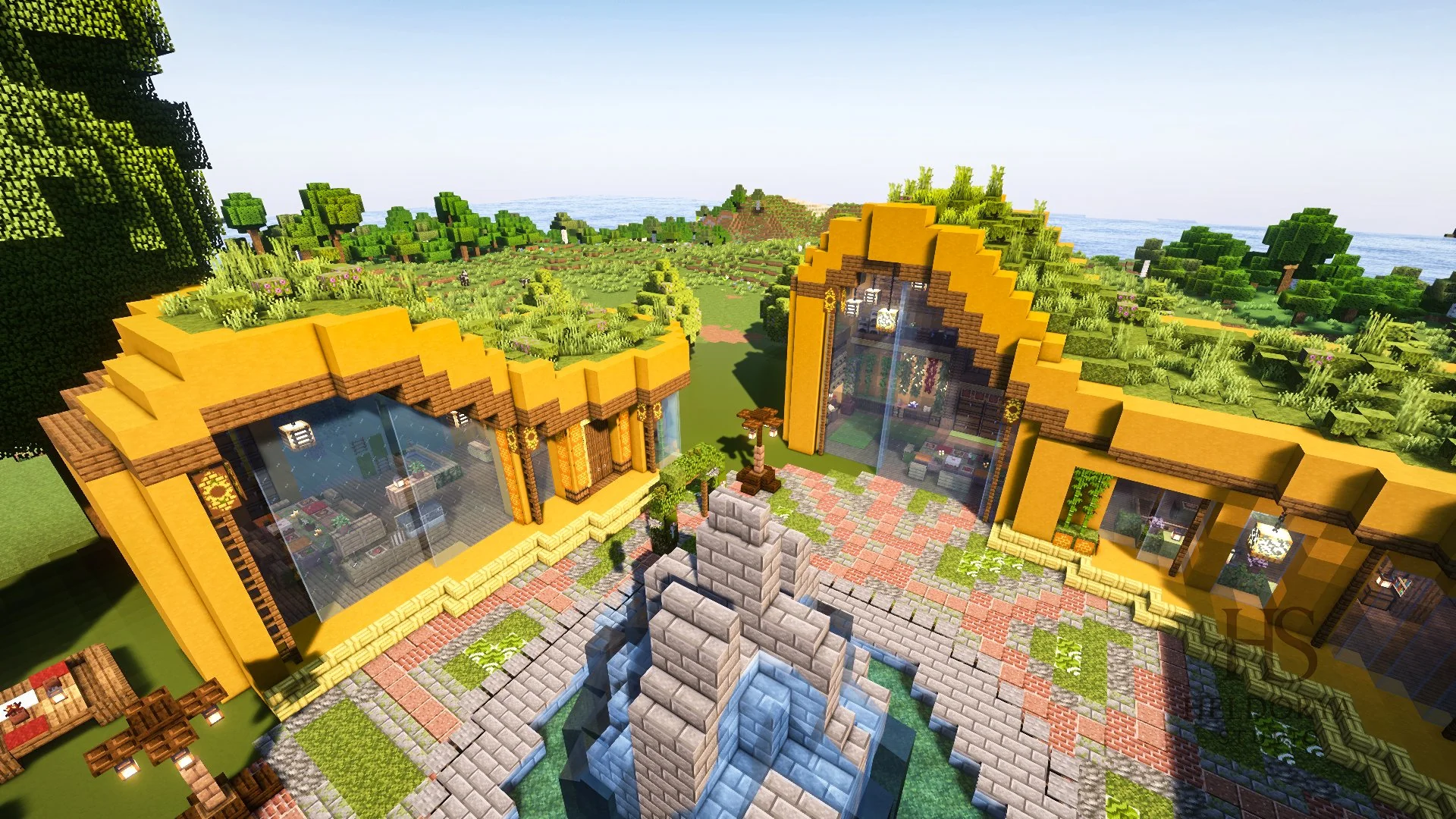 Natural Twin Houses - Modern Nature Build - Fully Interior Map - Image 4