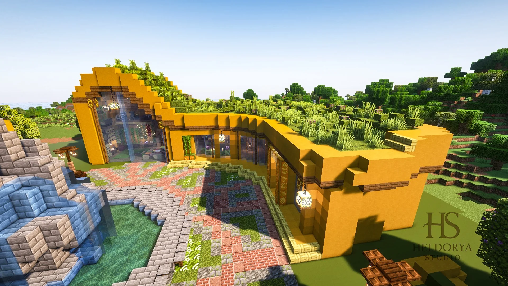 Natural Twin Houses - Modern Nature Build - Fully Interior Map - Image 5
