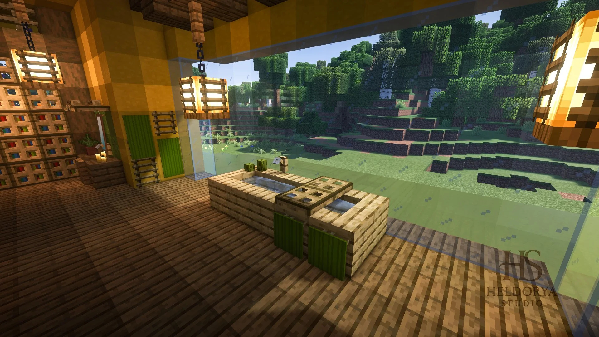 Natural Twin Houses - Modern Nature Build - Fully Interior Map - Image 7