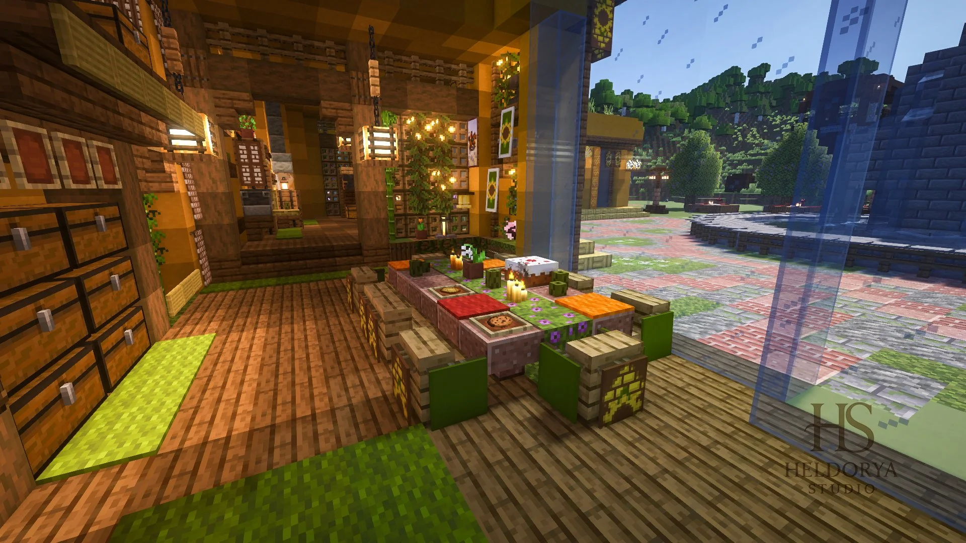 Natural Twin Houses - Modern Nature Build - Fully Interior Map - Image 8