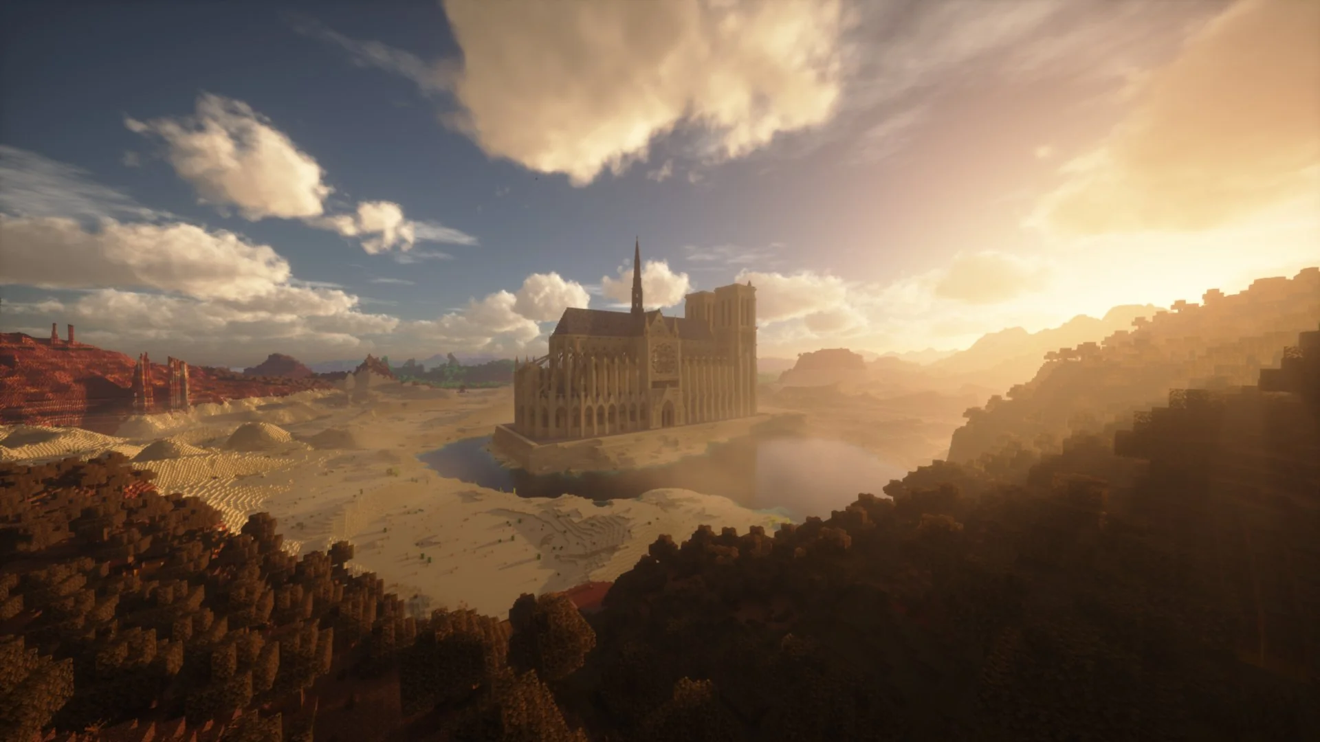 Notre-Dame de Paris Schematic | Survival Buildable | Stone Base - Image 14