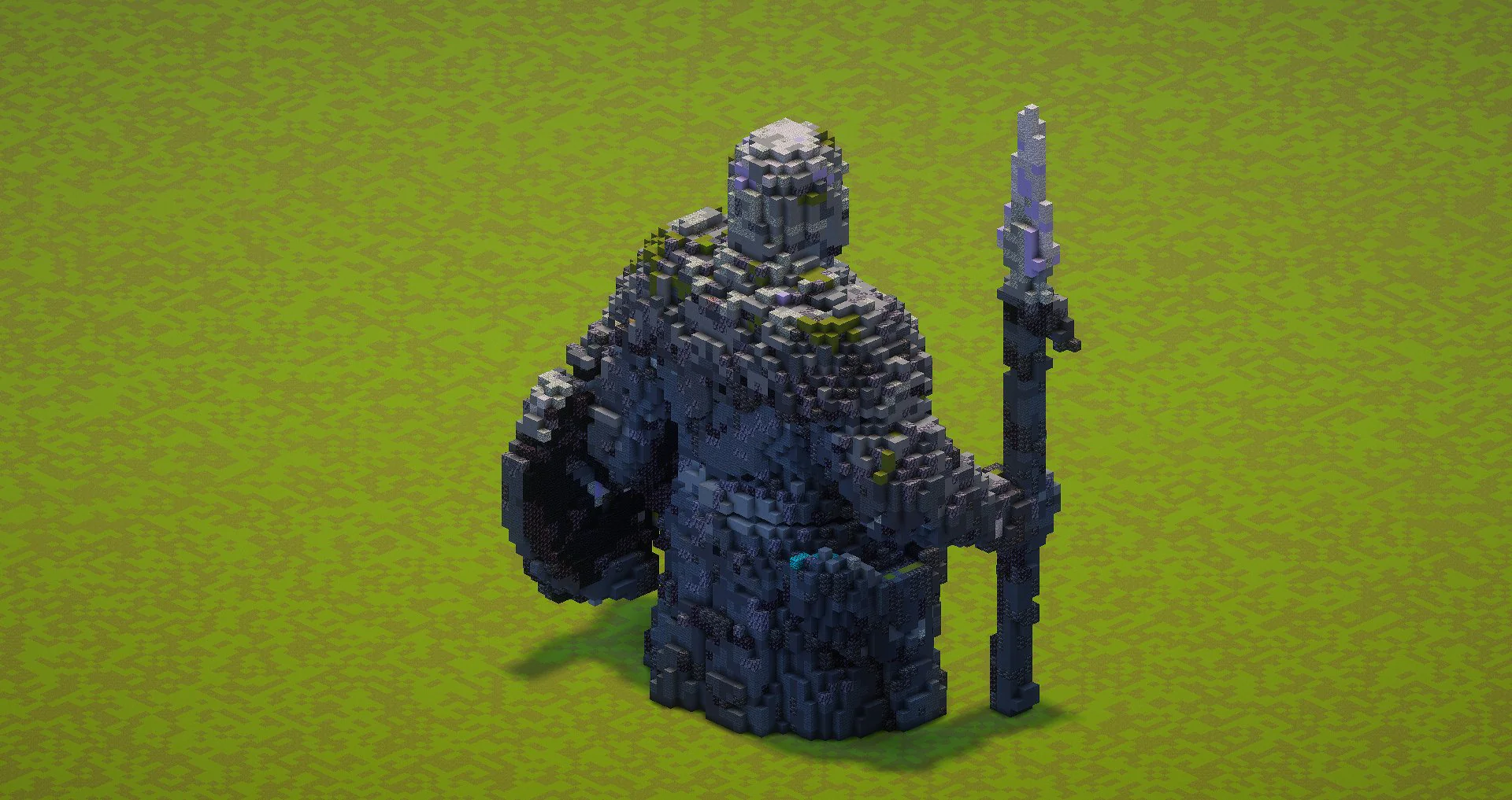 Old Stone Statue - Image 3