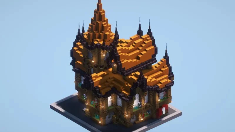 Orange Fantasy House - Image 2