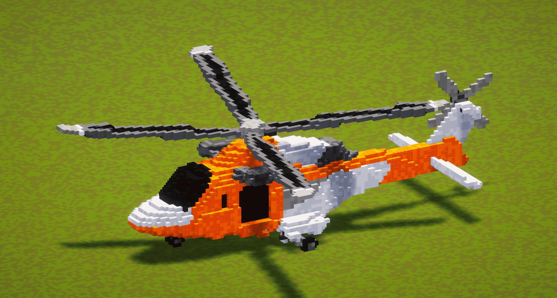 Orange Helicopter - Image 2