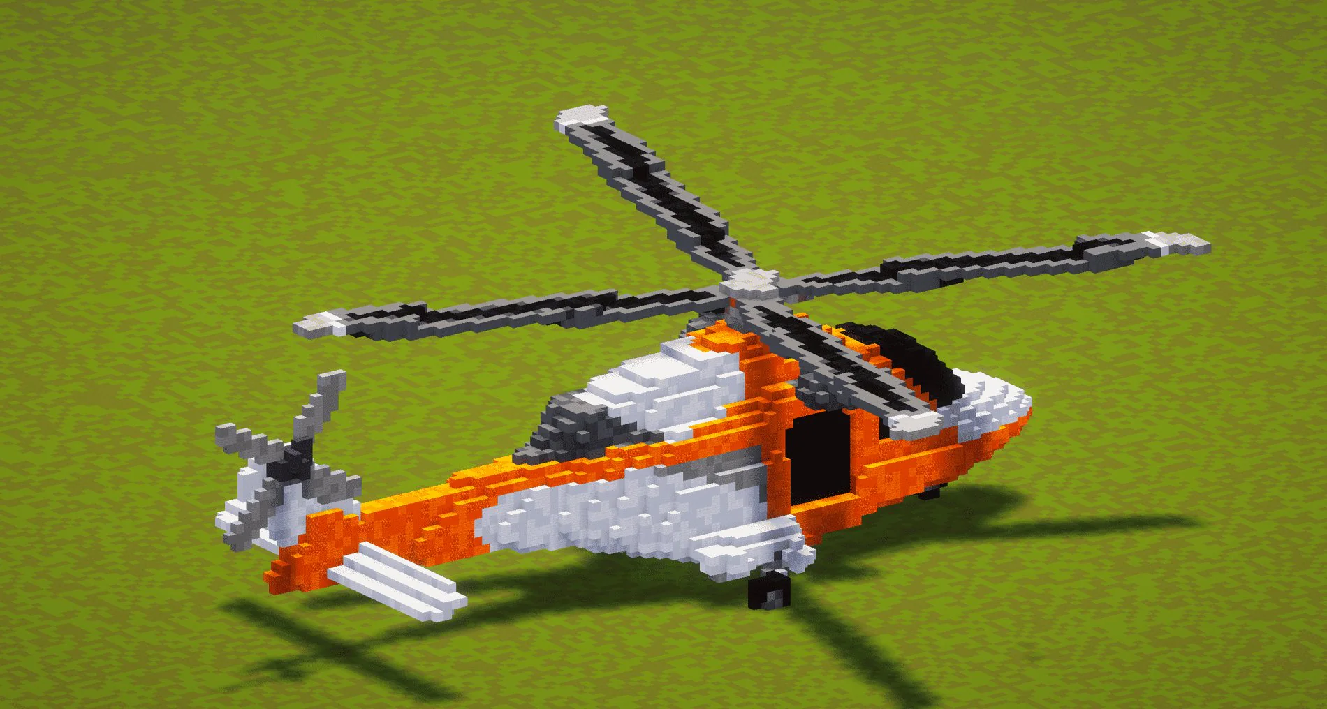 Orange Helicopter - Image 4