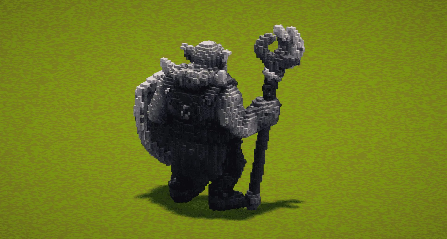 Orch Warrior Statue - Image 3