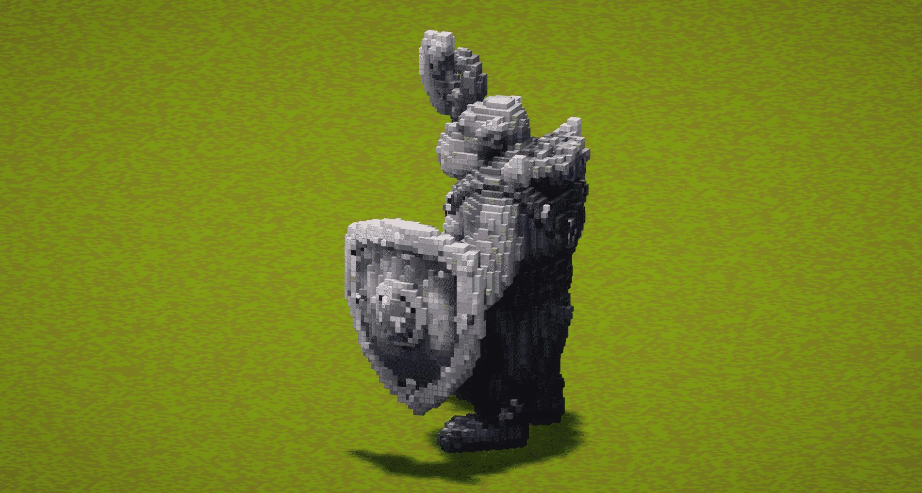 Orch Warrior Statue - Image 4