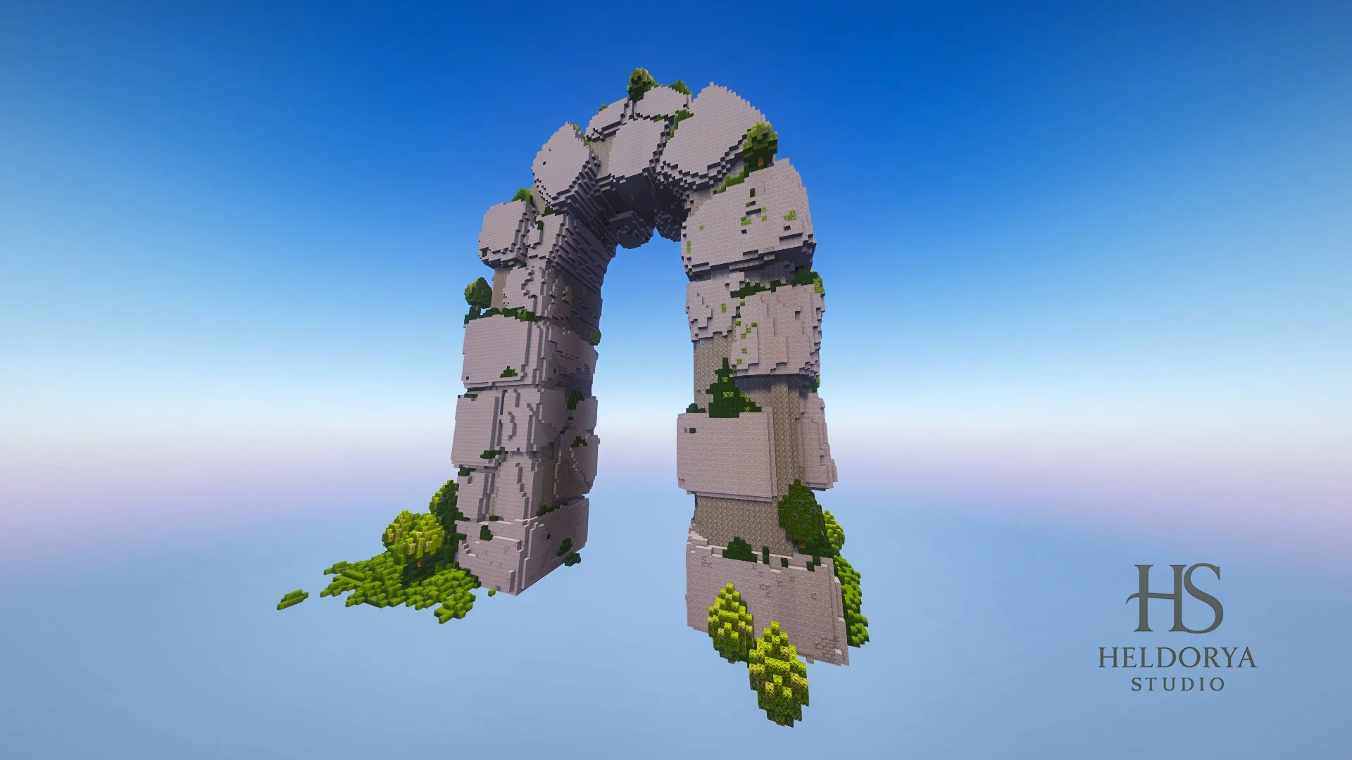 Overgrown Natural Arch (002) - Schematic File - Image 2