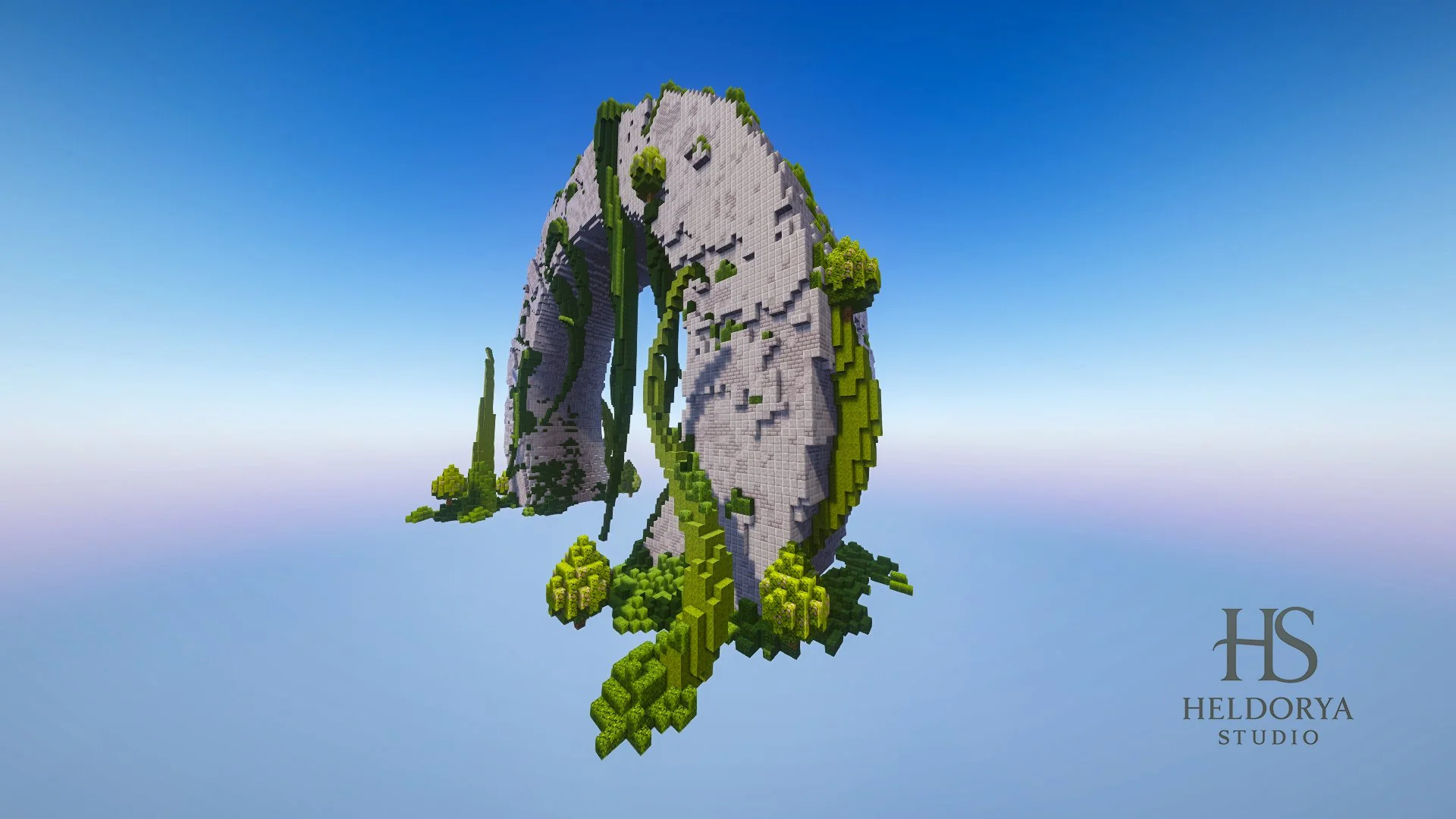Overgrown Natural Arch (003) - Schematic File - Image 3