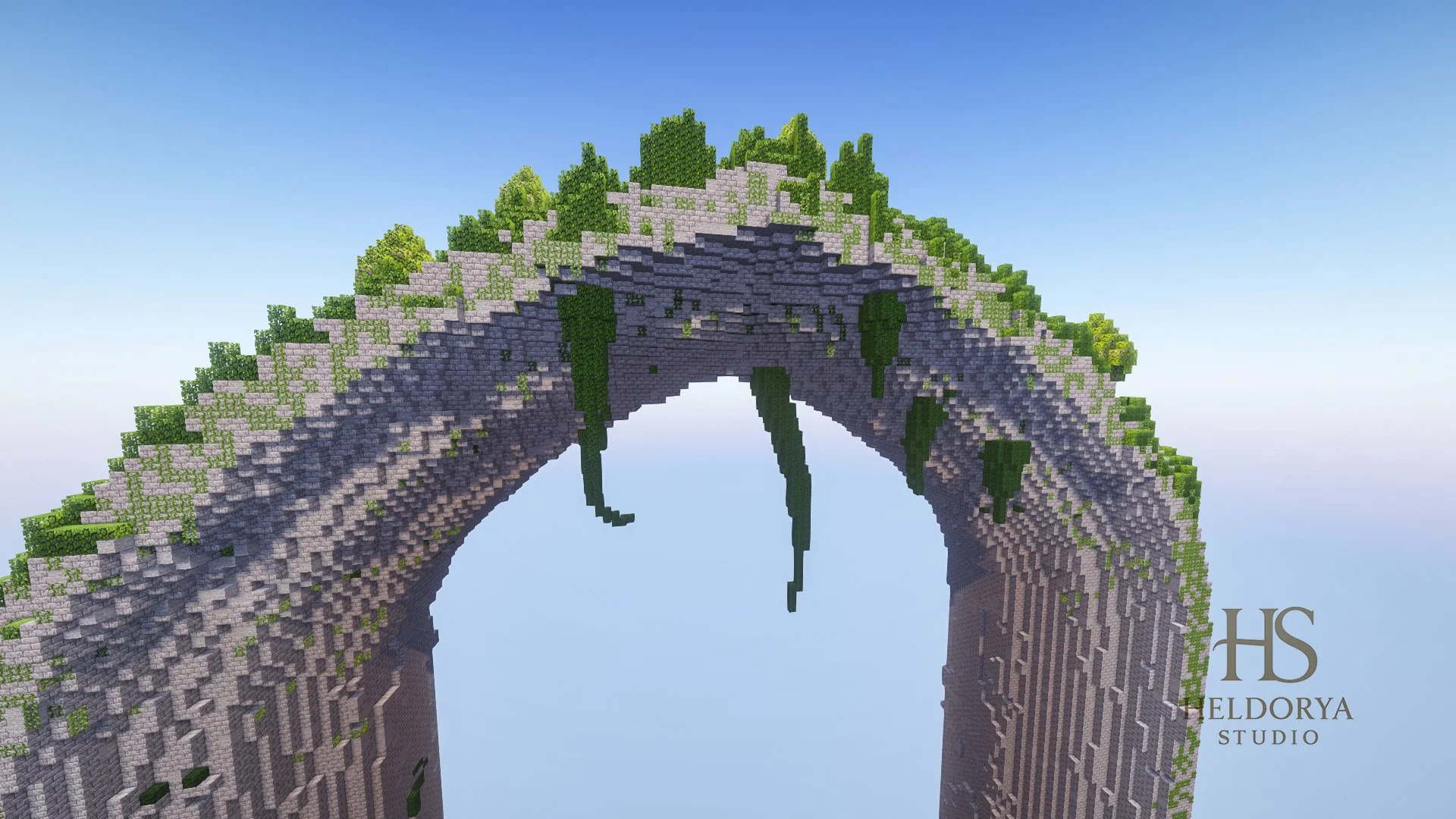 Overgrown Natural Arch (004) - Schematic File - Image 3