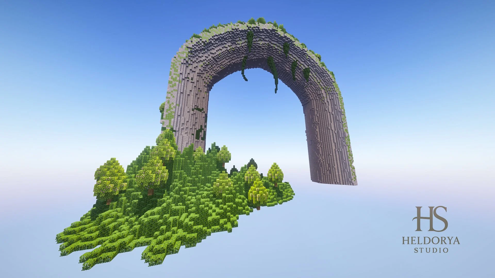 Overgrown Natural Arch (004) - Schematic File - Image 4