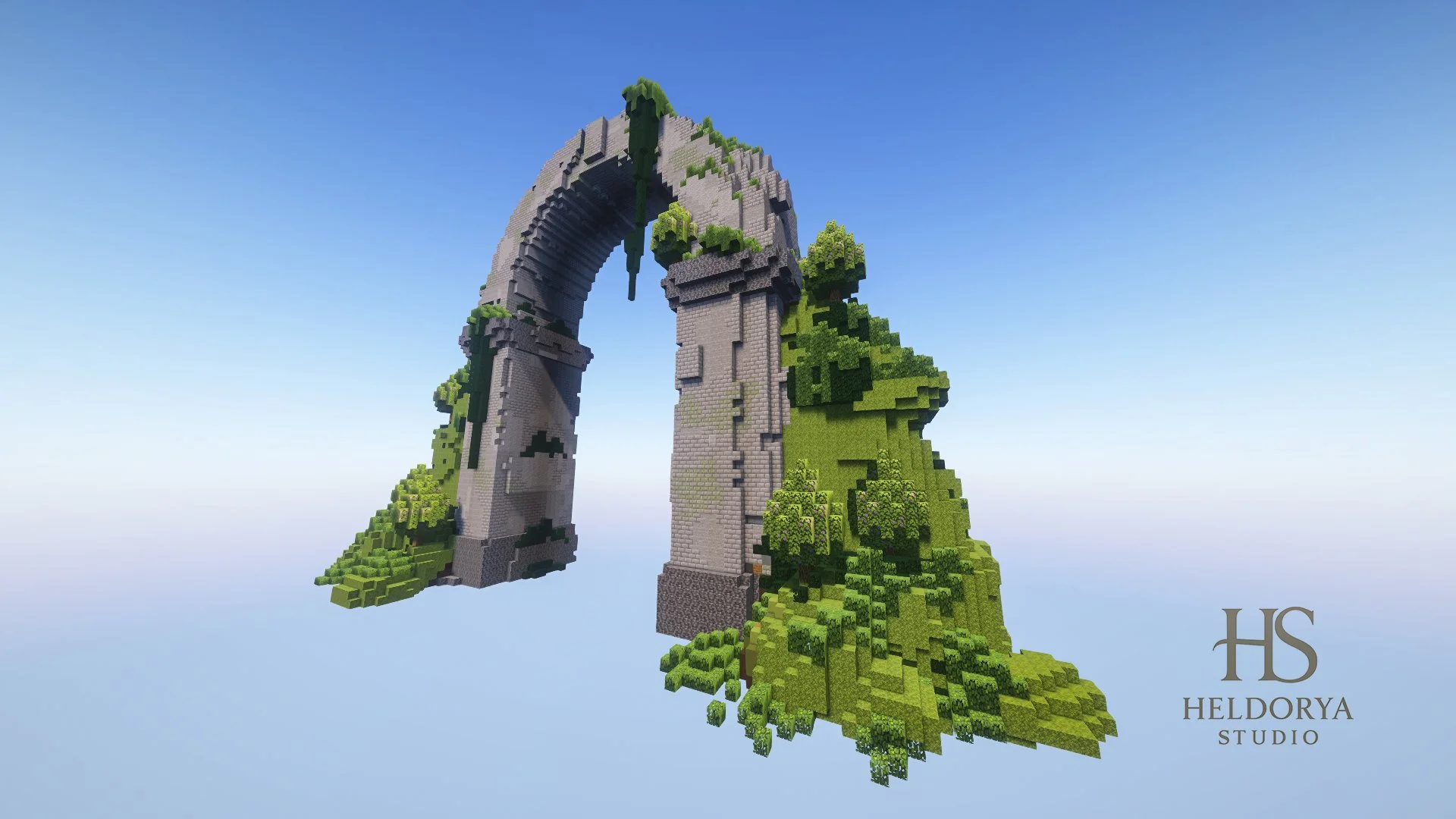 Overgrown Natural Arch - Schematic File - Image 3